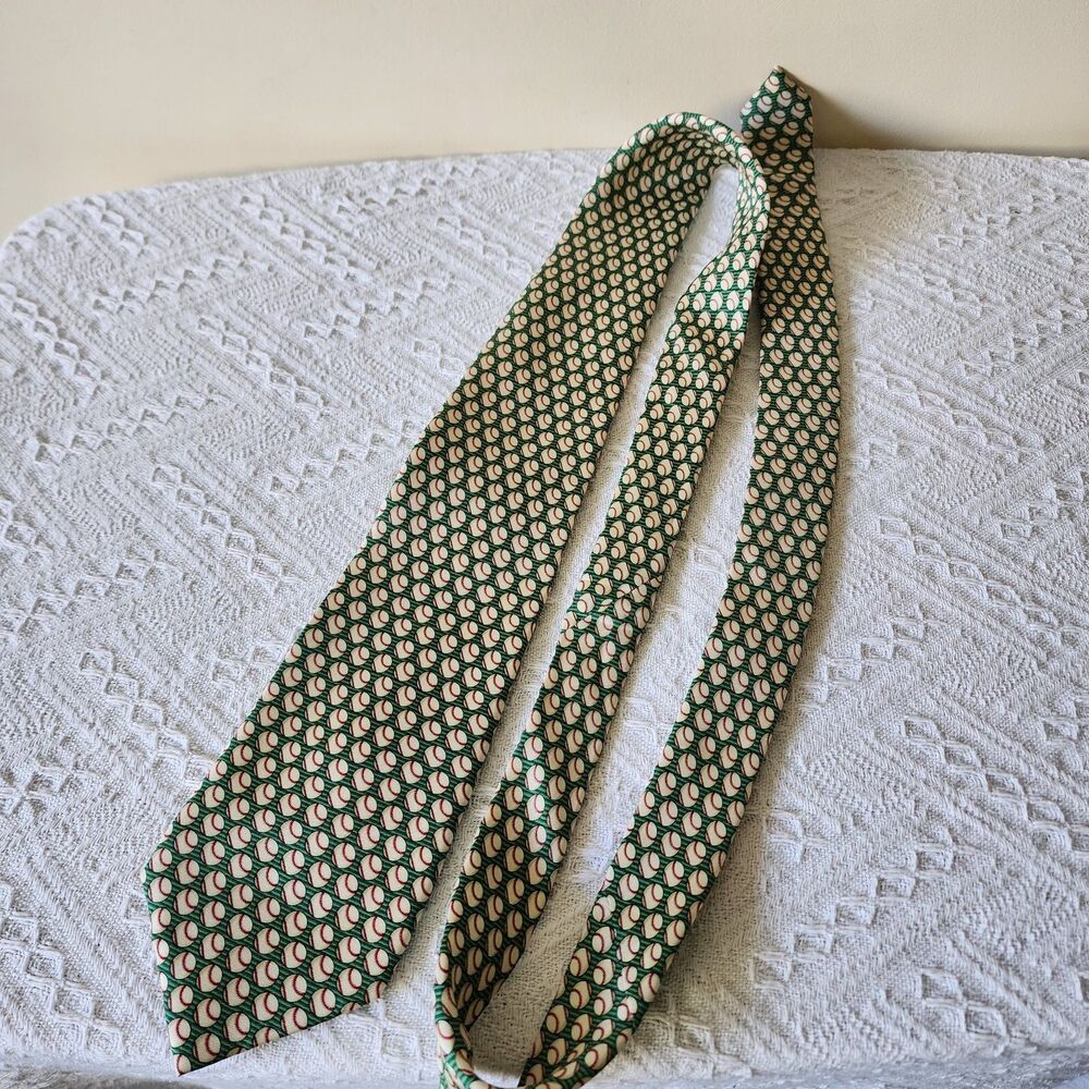 Rivetz Of Boston MLB Fan Silk Neck Tie Baseball Little League Coach All Star